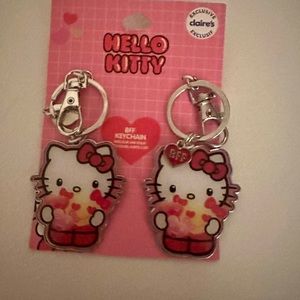 Hello Kitty Valentine Claire’s BFF keychain